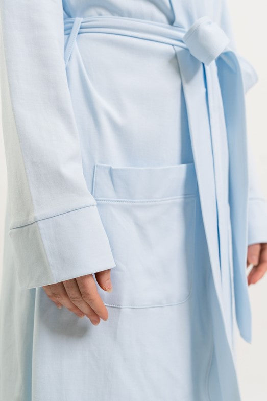 Buy Nora Rose Blue Jersey Long Dressing Gown from Next USA